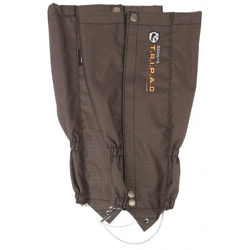 GUÊTRES HOMME SOMLYS 761N TRIPAD MADE IN TRAQUE - MARRON
