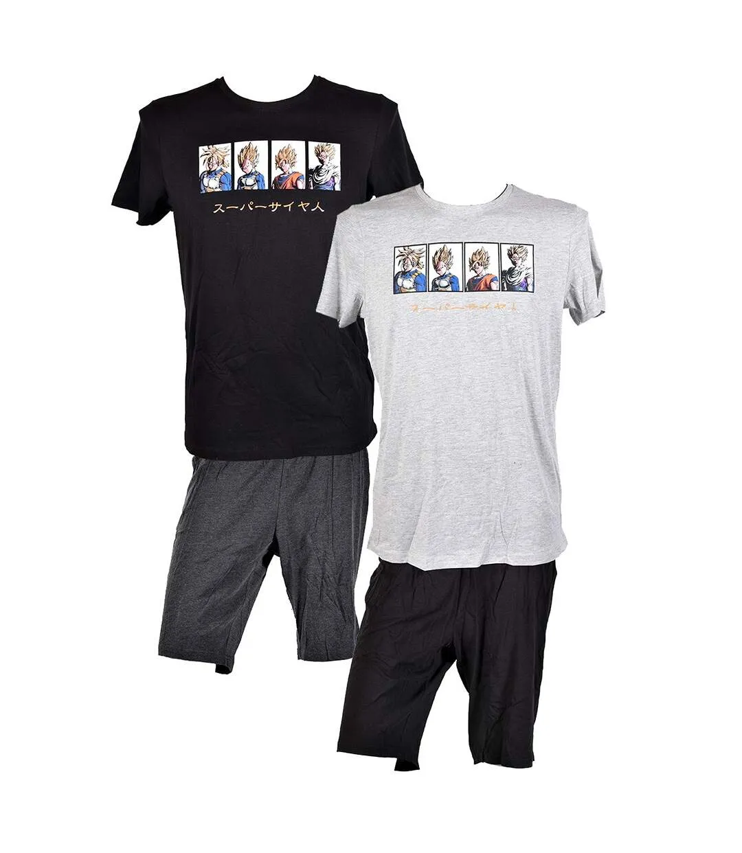 Pyjama Homme DRAGONBALL en Coton -Chaleur, Douceur et confort- Pack de 2 Pyjacourt UE3562
